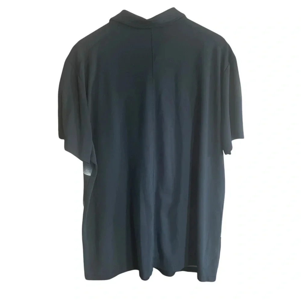 Nike Golf Dri-Fit Polo Shirt Mens Size XL Green Stripes